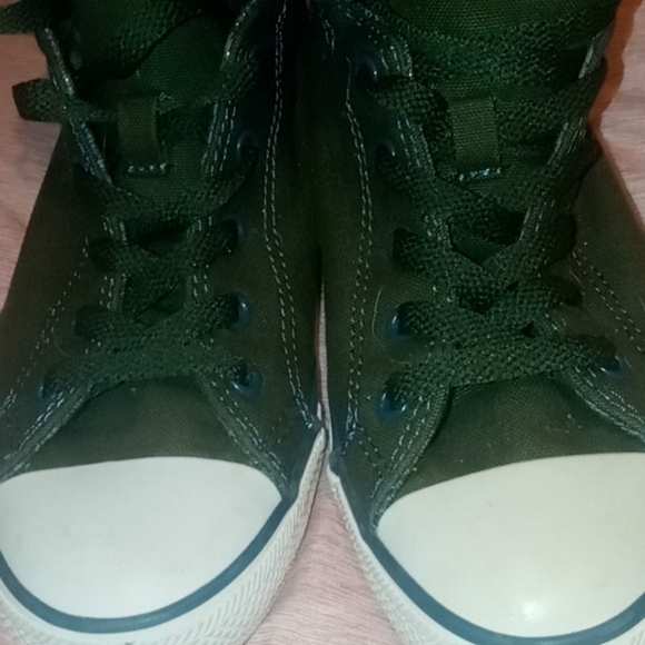 Converse Shoes - Green and Blue Converse
